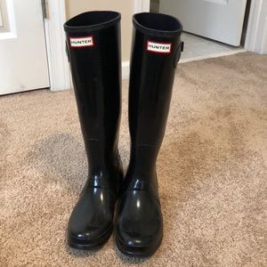 Hunter rain boots